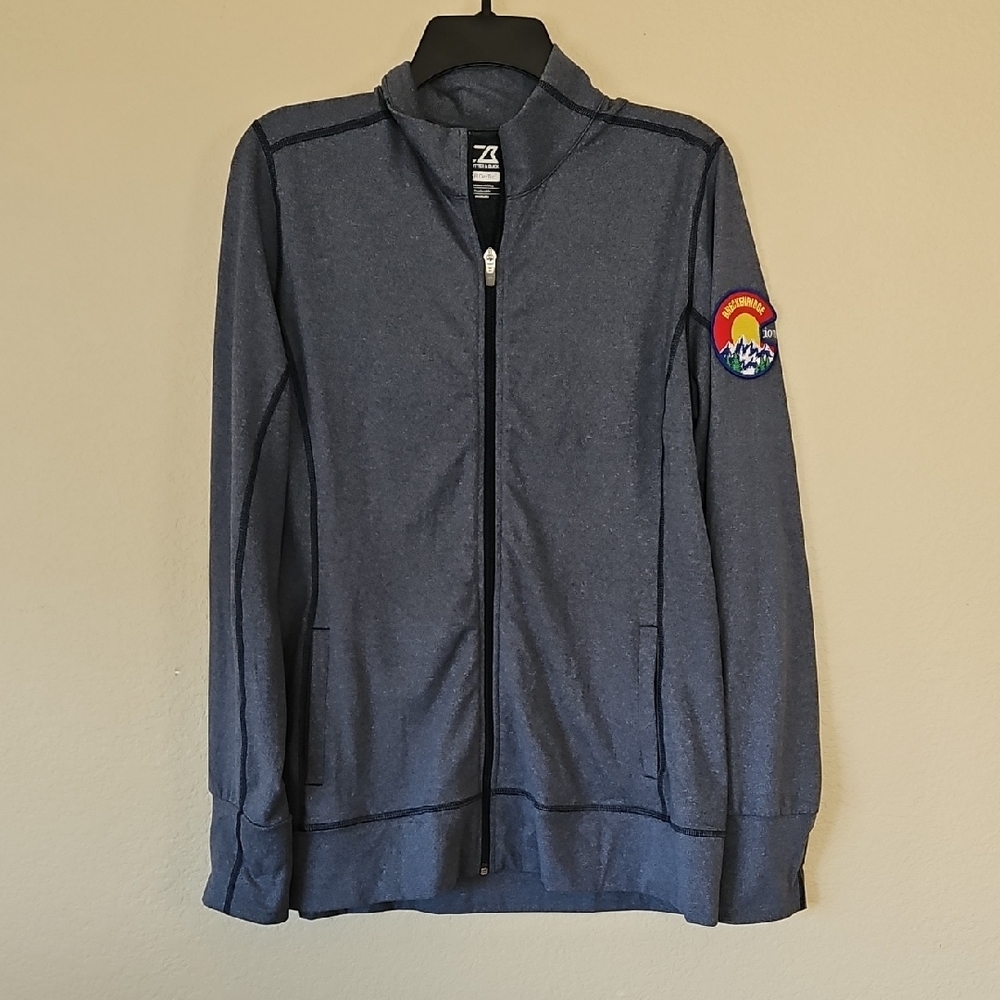Cutter‎ & Buck Blue Jacket with Breckenridge Patch Large